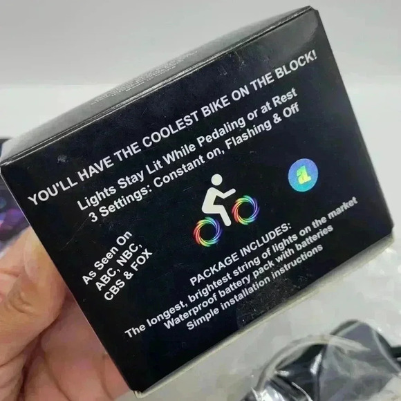 BRAND NEW ACTIV LITES WHEELS LIGHTS MULTICOLOR FOR KIDS AND FAMILY FUN - Picture 5 of 6